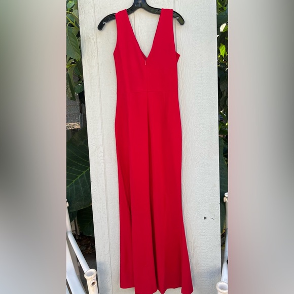 Woosea red evening gown - Picture 2 of 4